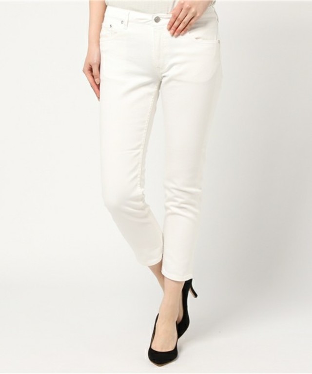 Spick & Span  ストレッチデニム クロップドパンツ