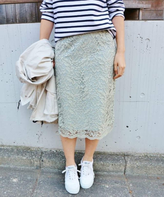 IENA コードレース スカート