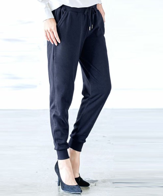 Pierrot 裾リブスウェットジョガーパンツ