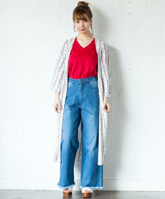 INGNI エスニック柄 JZガウン