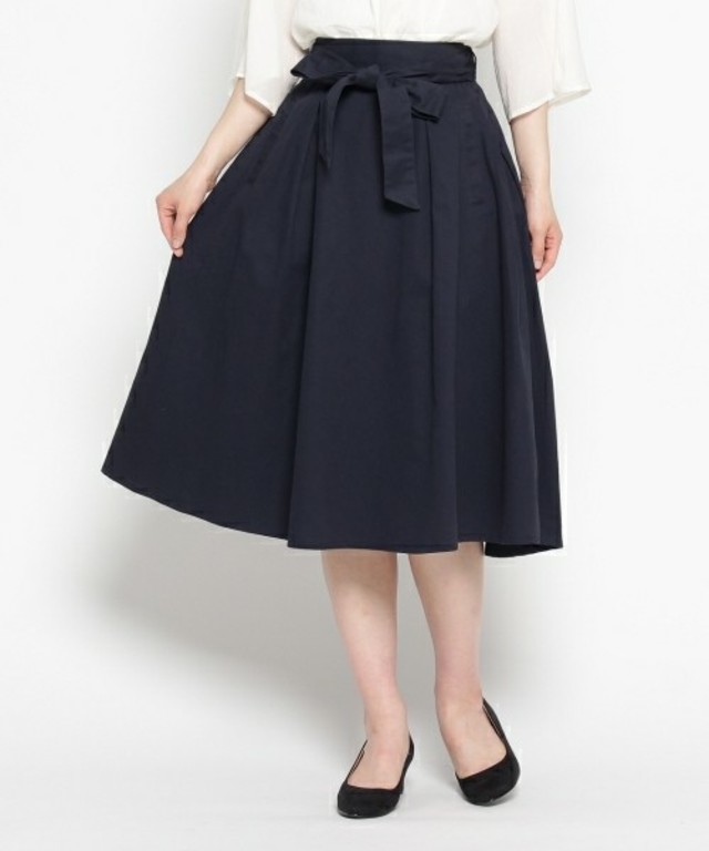 Dessin　ミモレ丈フレアスカート