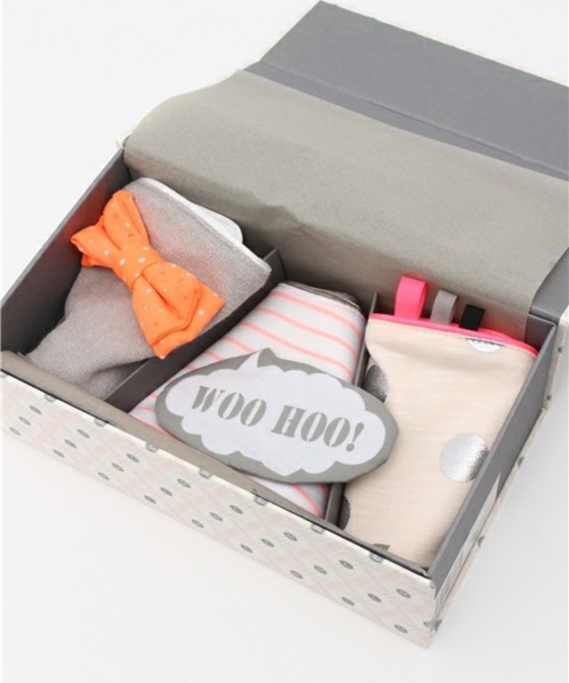 MARLMARL dolce & joujou 3bibs gift set/ ギフトボックス入りスタイ3枚セット（メッセージカード付き）