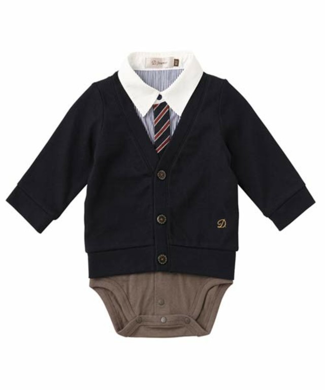 D.fesense ストライプレイヤード風ボディ