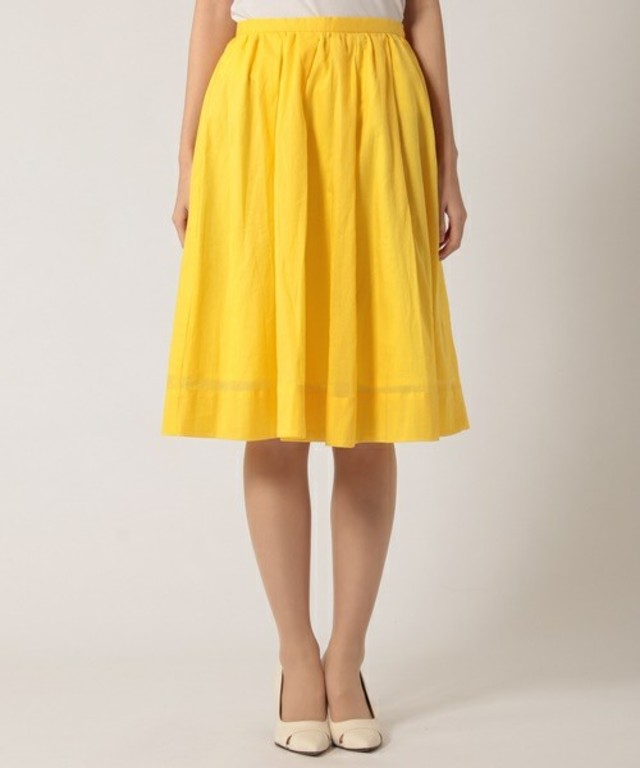 M.deux コットンフレアスカート