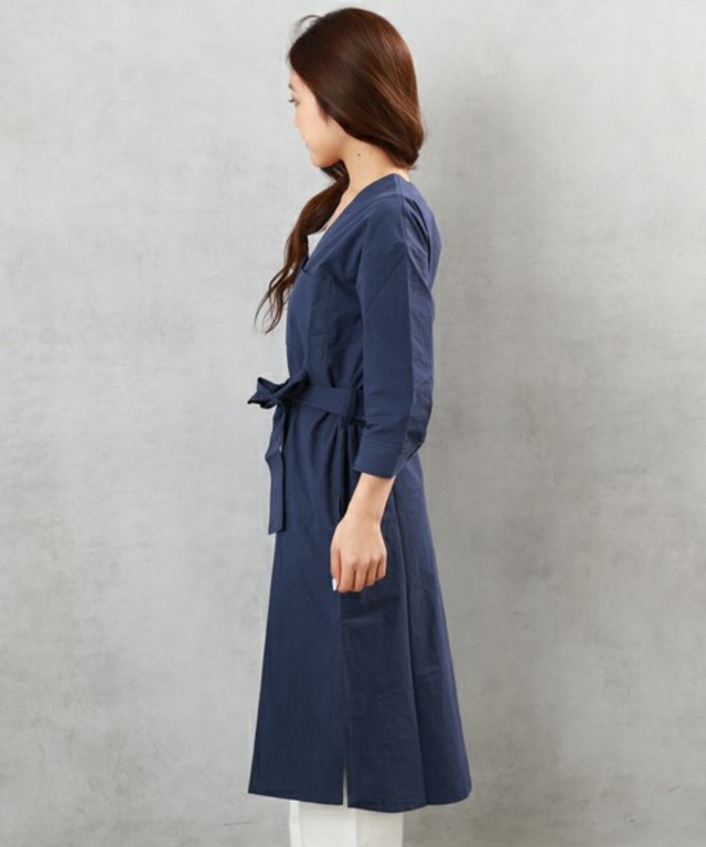 タイプライターVネックシャツディガン