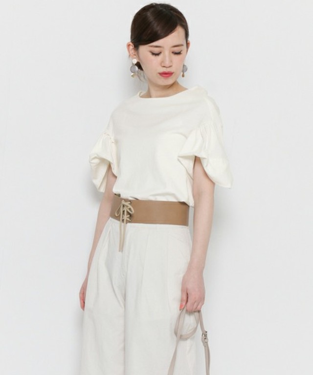 SENSE OF PLACE by URBAN RESEARCH バルーンスリーブTシャツ