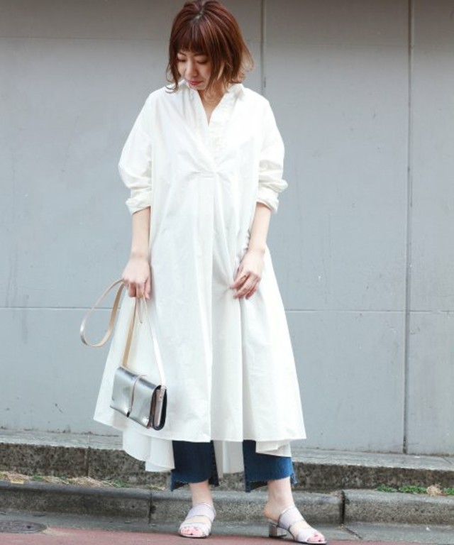 JOURNAL STANDARD　60タイプライター Aラインスキッパーワンピース_#