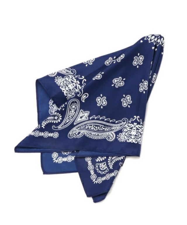 earth music&ecology　バンダナ柄プチスカーフ