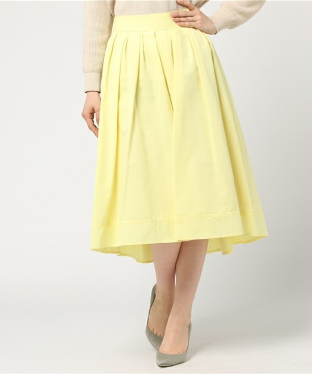 グログランタックミディスカート