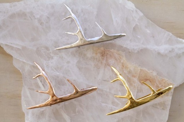 PLUIE アントラー バレッタ