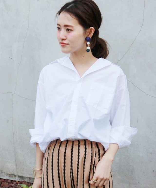 80タイプライター コクーンシャツ