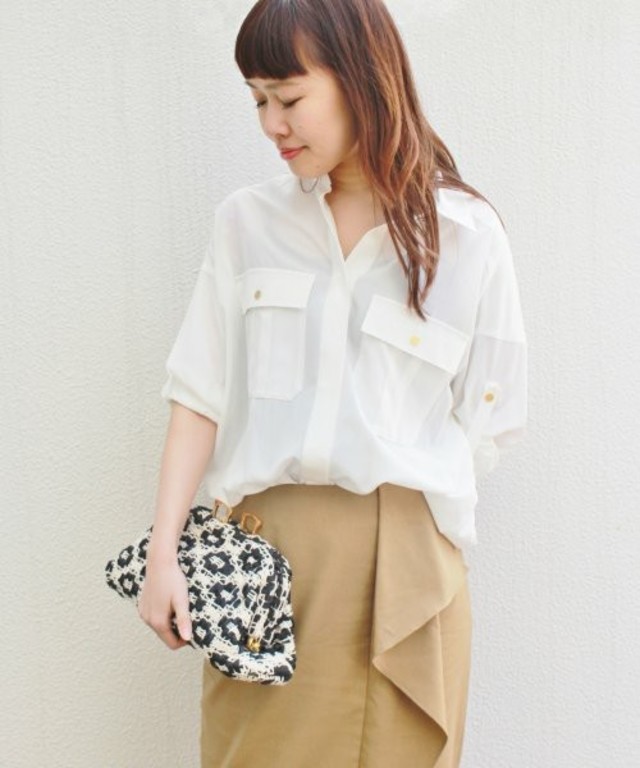 ルゼブミリタリーBIGシャツ