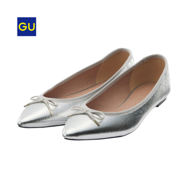 GU　ポインテッドバレエシューズ
