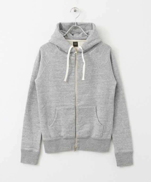 スウェットジップパーカー