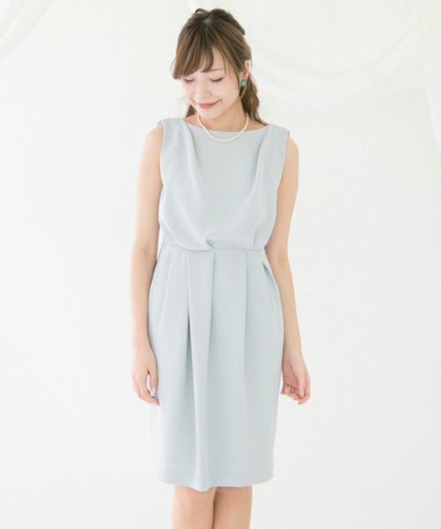 URBAN RESEARCH ROSSO / バックカシュクールドレス