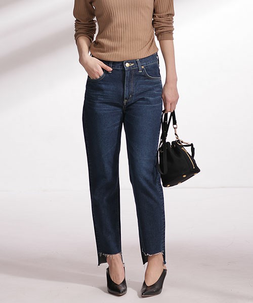 nano･universe / Lee×安西こずえ/別注スクエアカットオフスリムテーパード