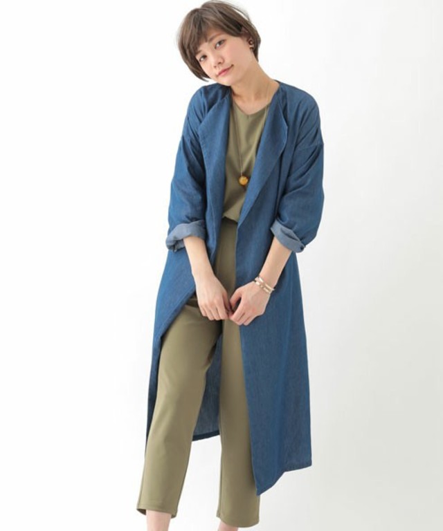 デニムシャツディガン