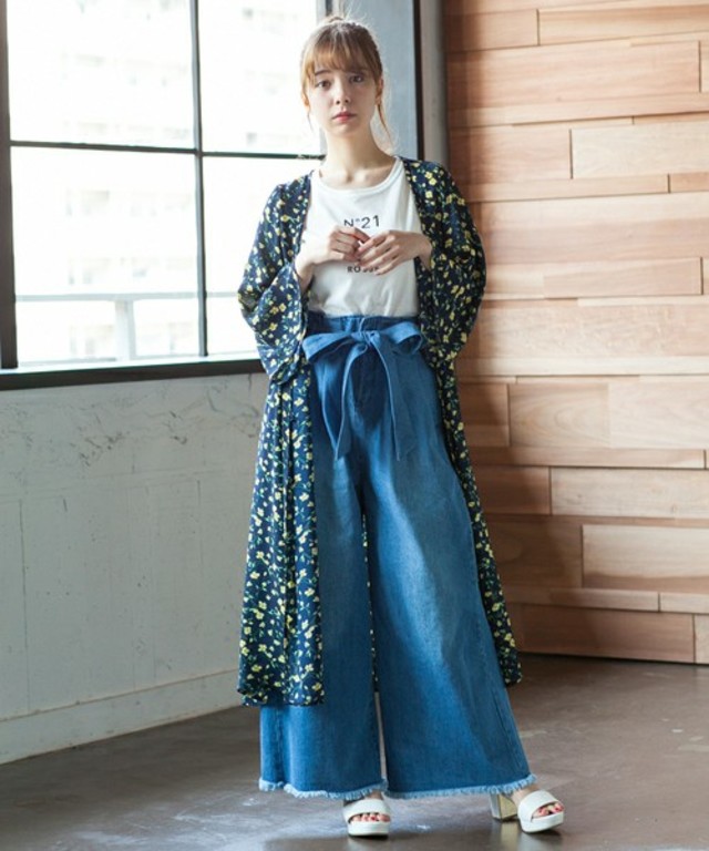 花柄ＪＺガウン