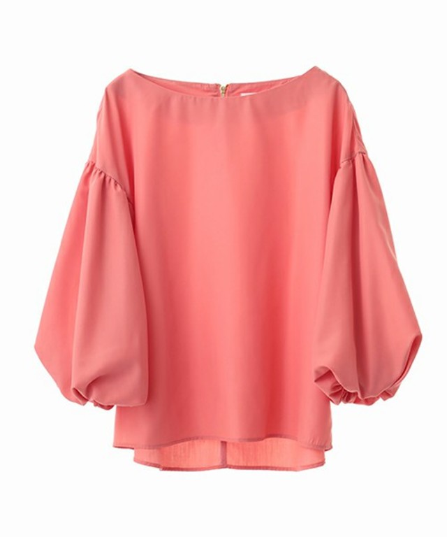 31 Sons de mode 袖ボリュームスパンローンプルオーバー