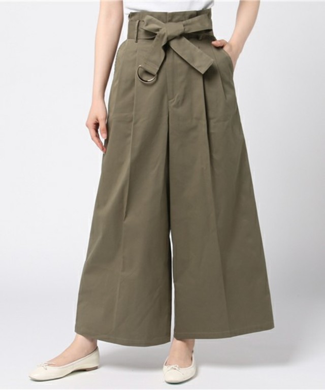 Swingle　ハイウエストチノパンツ