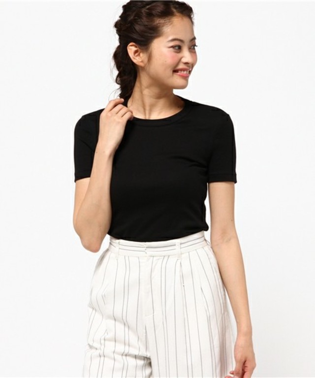 クルーネック半袖Ｔシャ