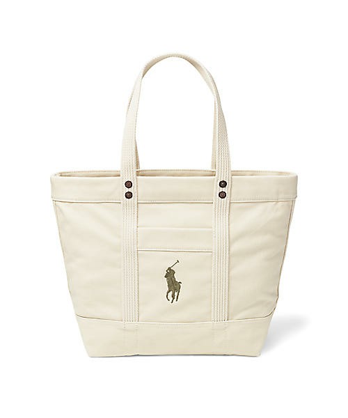 POLO RALPH LAUREN　Big Pony キャンバス トート