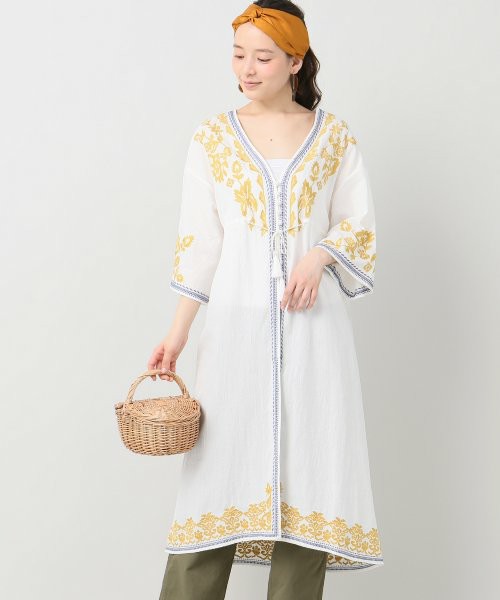 IENA エンブロイダリーガウン