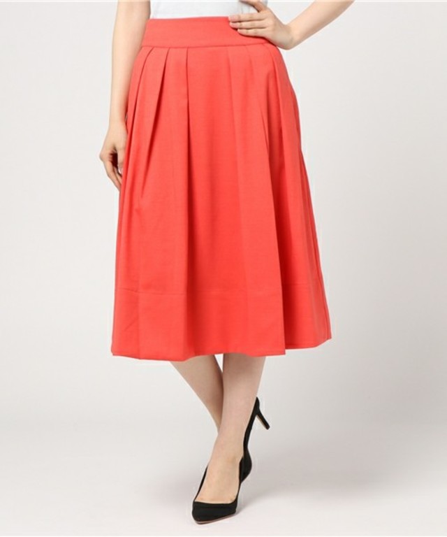 cheek　タックミディスカート