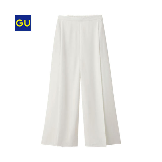 GU  イージーパラッツォパンツ