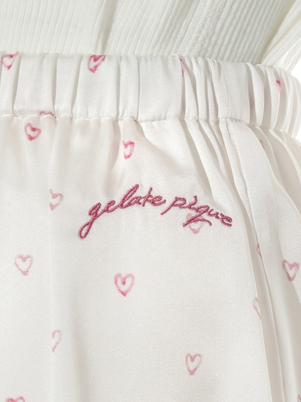 ハートサテンショートパンツ/全2色