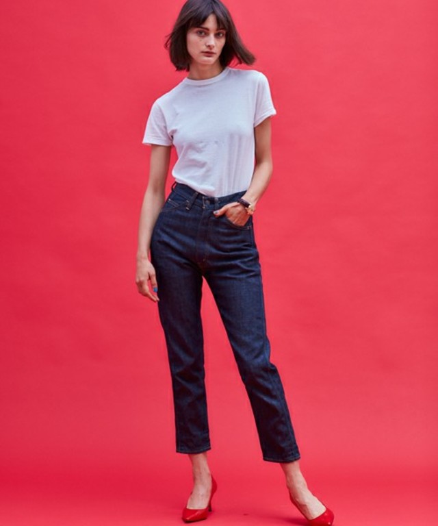 THE SHINZONE　ハイウエストスリムパンツ