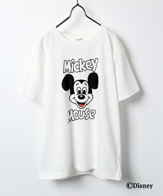FREAK'S STORE　PRINT TEE FACE MICKEY