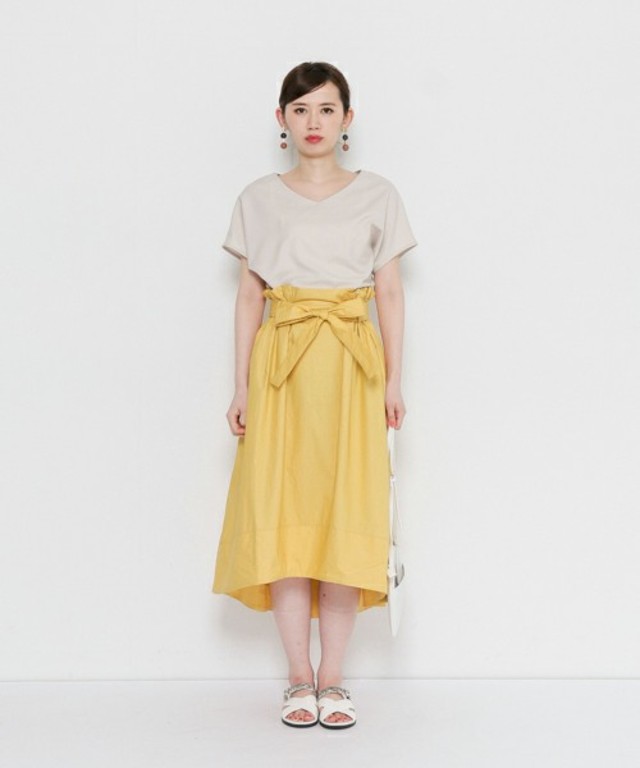 SENSE OF PLACE by URBAN RESEARCH　ハイウエストミディボリュームスカート