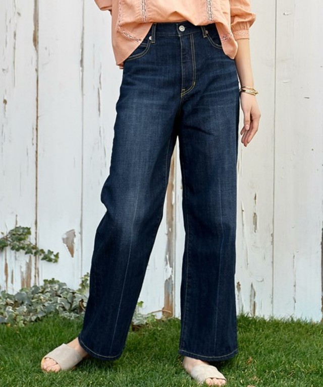 green label relaxing ◆CB DNM H/W WIDE パンツ