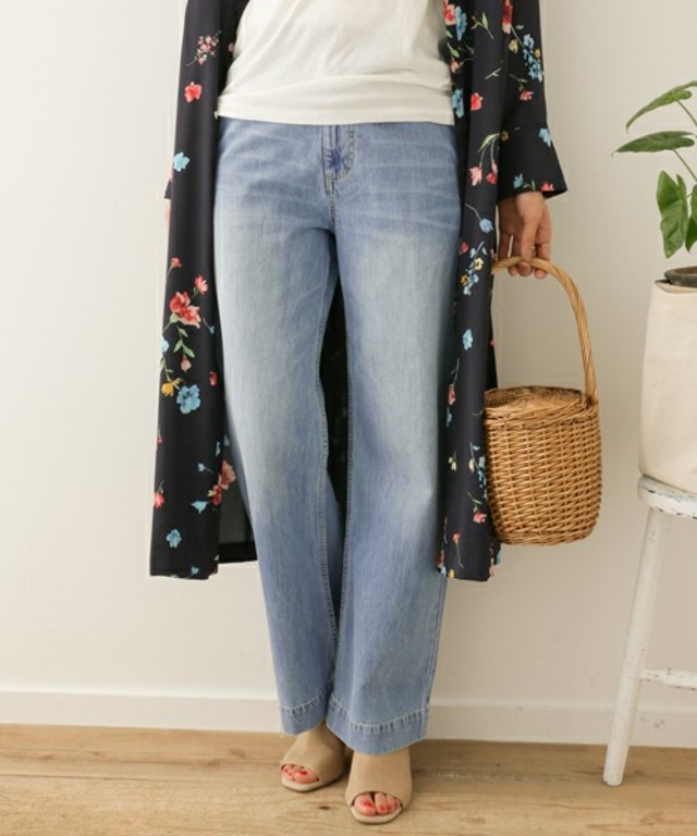 DOORS デニムワイドパンツ