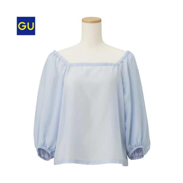 オフショルダーブラウス（7分袖）