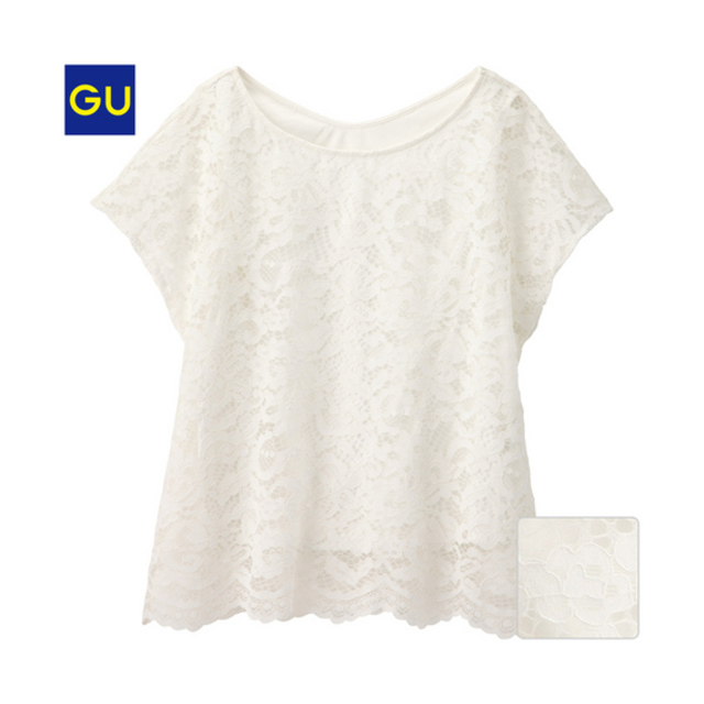 レースＴブラウス（半袖）