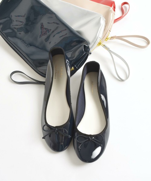 SHIPS for women / ポケッタブルバレエシューズ