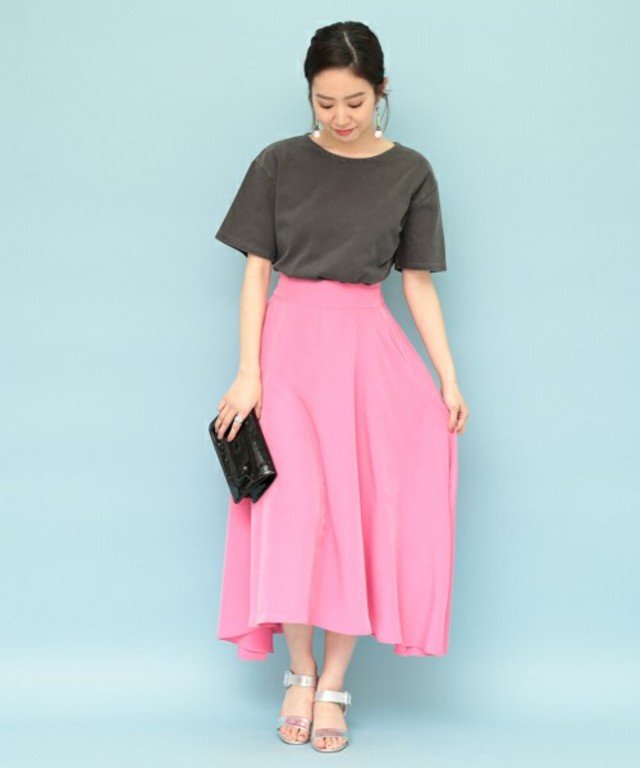 ピグメントバックツイストT