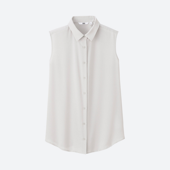 レーヨンエアリーブラウス（ノースリーブ）