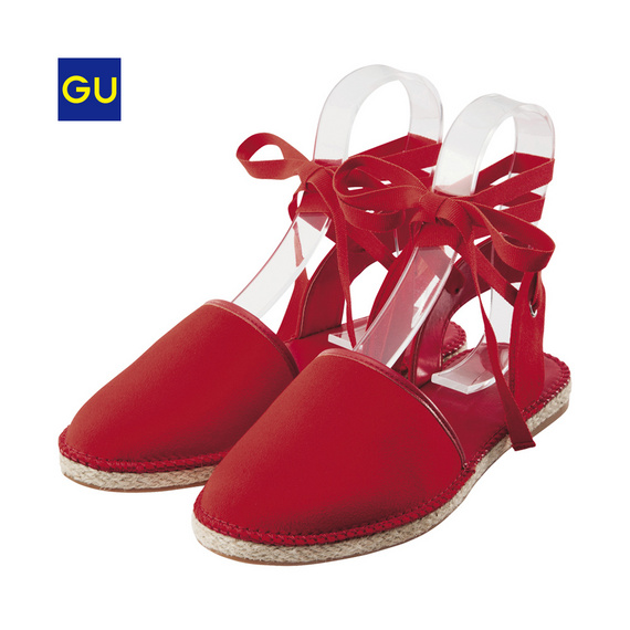 （GU）レースアップエスパドリーユ