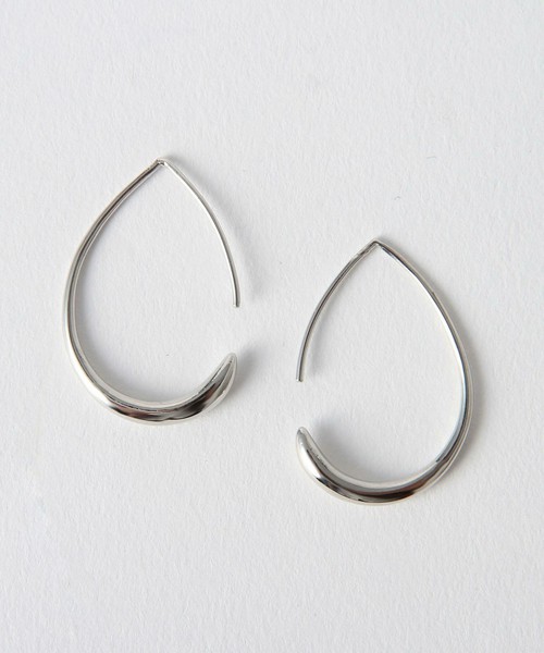 green label relaxing　シズクフープピアス