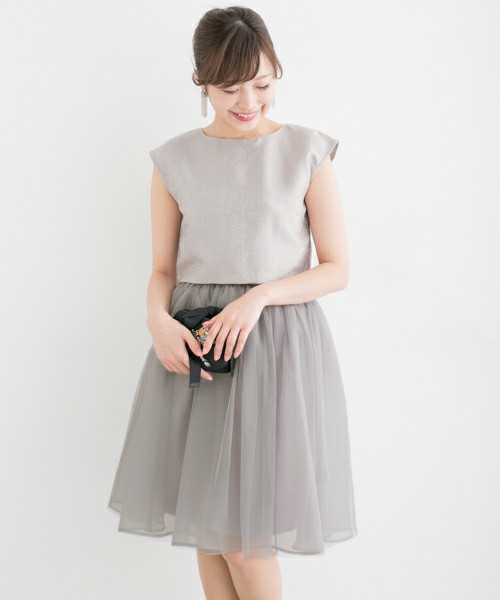 3WAYチュチュ付ドレス