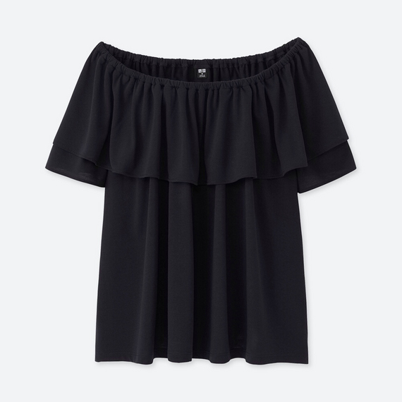 2WAYラッフルオフショルダーT