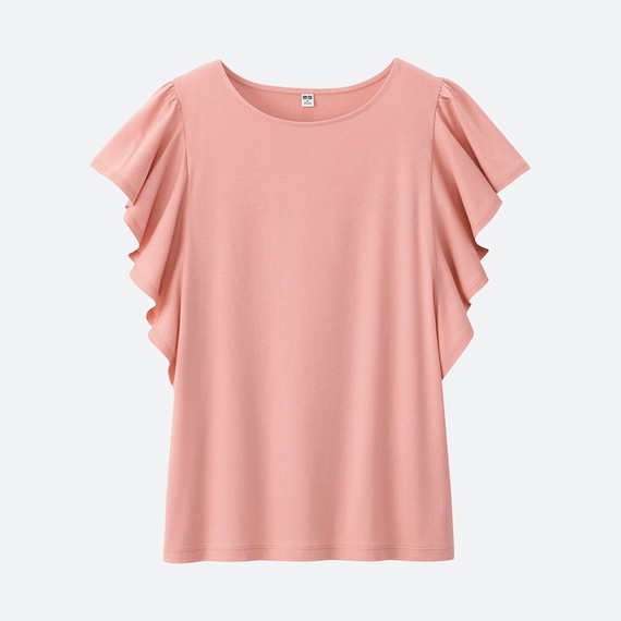 フリルスリーブT