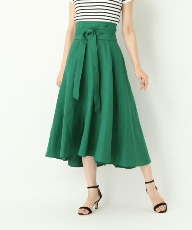 apart by lowrys  RLヘムフレアミディースカート
