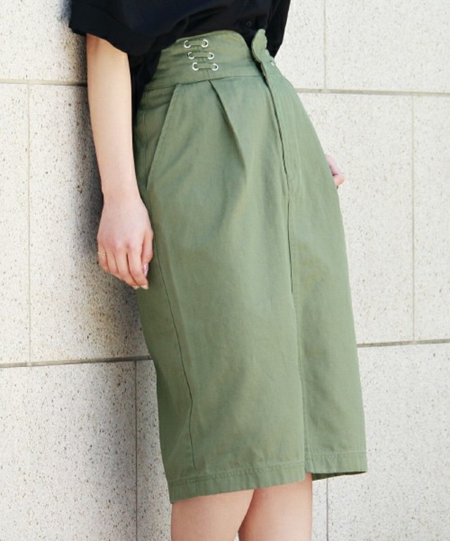 PAGEBOY  編み上げタイトスカート