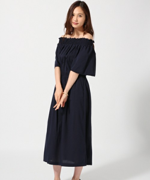 2WAYオフショルワンピース