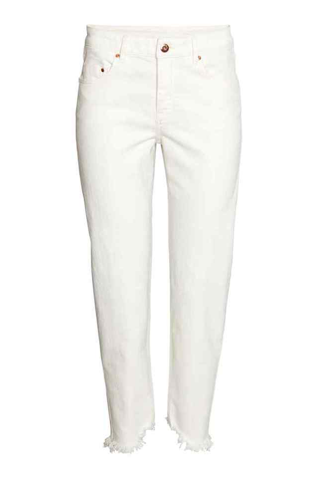 Straight Cropped Jeans