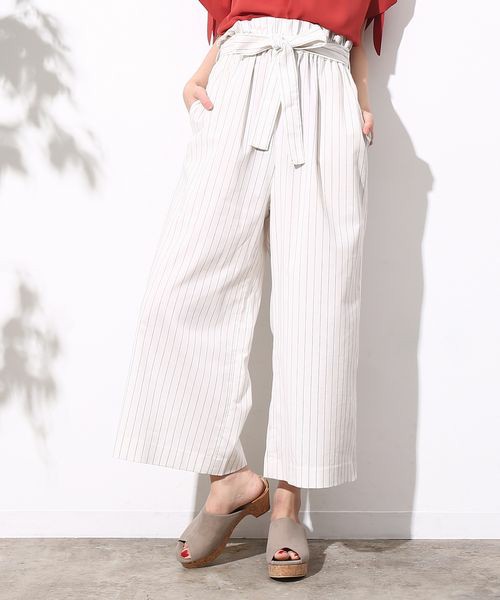 ROPE' PICNIC 麻混楽カワパンツ